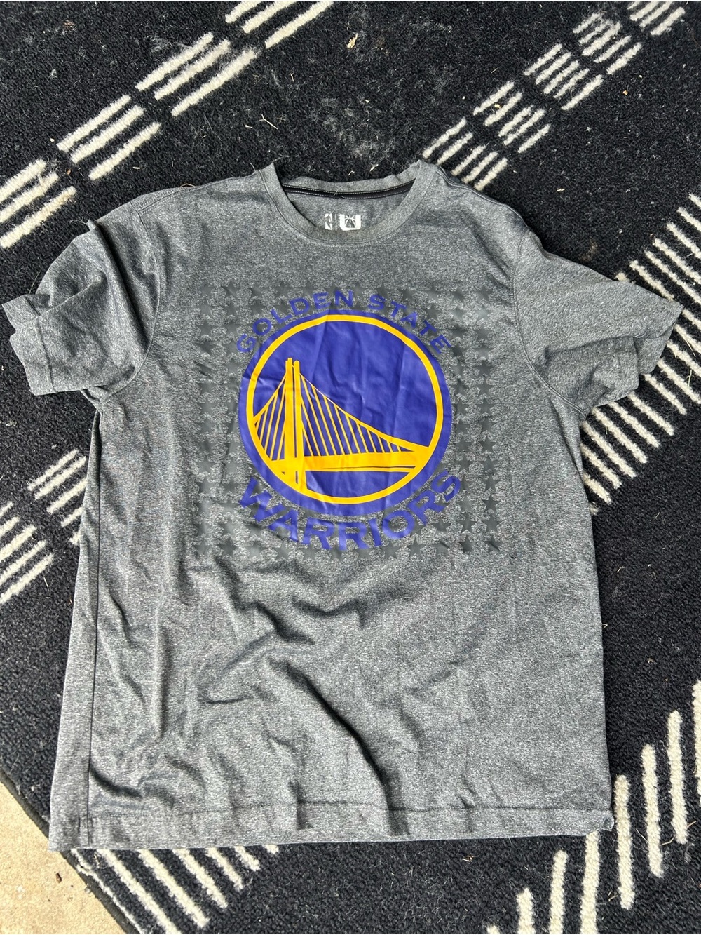 NBA Gray Heather Logo Pullover